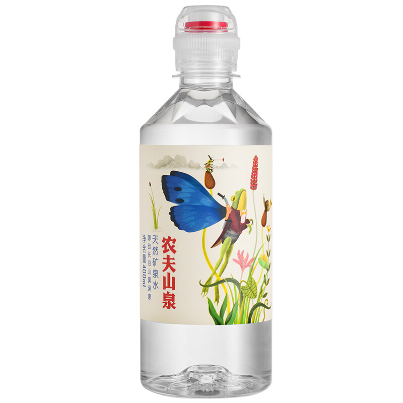 农夫山泉天然矿泉水400ml