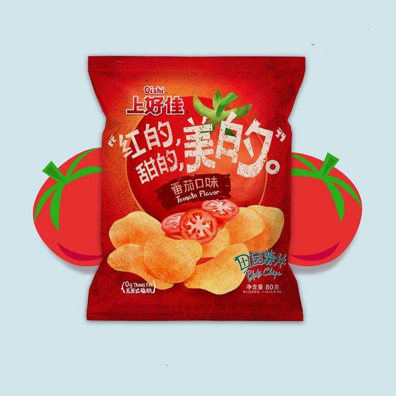 上好佳天然番茄薯片50g
