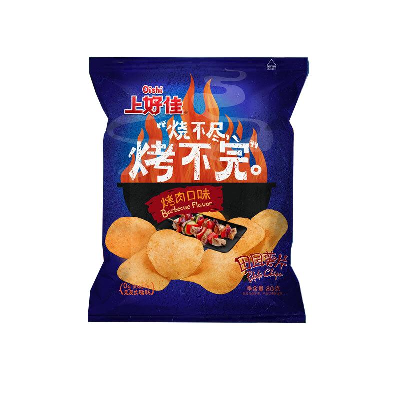 烤肉味的薯片图片真实图片