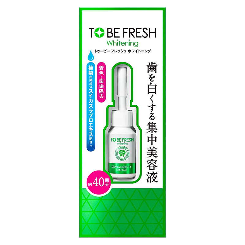 NatureLab TO BE FRESH 亮齿护理美容液7mL[日本直邮][日本仓]