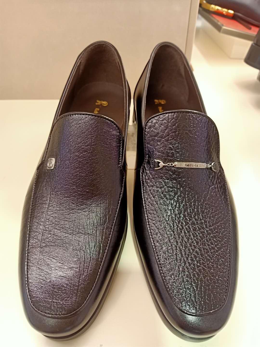 网上平和堂roberta诺贝达男鞋商务休闲皮鞋